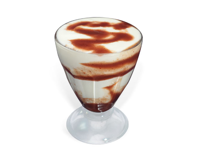 Fromage blanc et son coulis